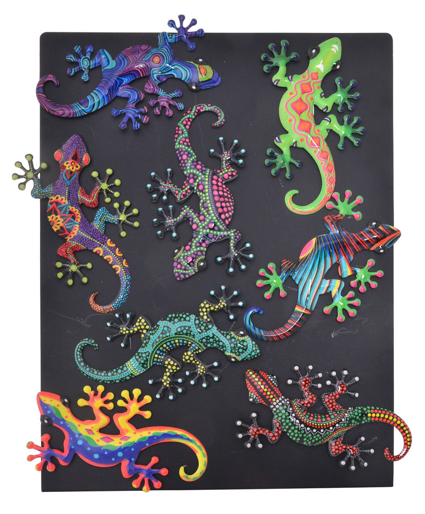 [27237] GECKO METAL MAGNET (8)