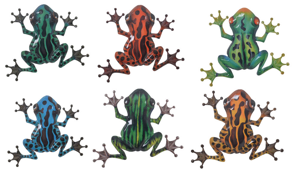 [27244] FROG METAL PLAQUE (6)