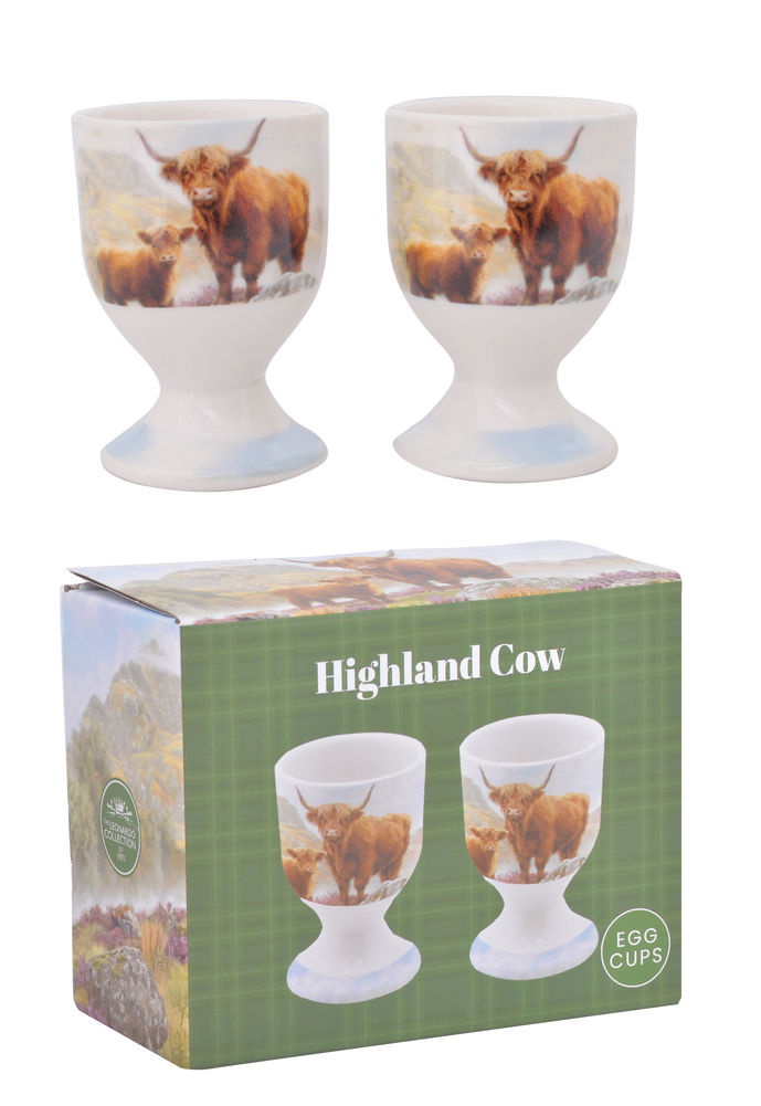 [27286] MACNEIL HIGHLAND EGG CUPS S/2