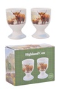 MACNEIL HIGHLAND EGG CUPS S/2