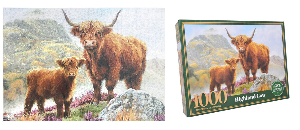 [27292] MACNEIL HIGHLAND COW JIGSAW