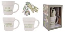 GARDEN GLOVE & MUG SET (3)