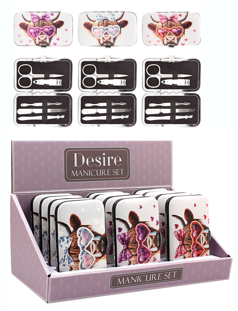[27309] GLAM COW MANICURE SET (3)