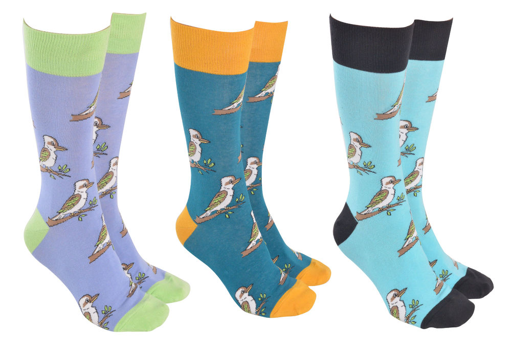 [27327] SOCK SOCIETY KOOKABURRA (3)