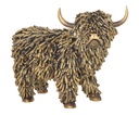 SHAGGY COW STANDING