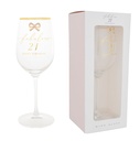 MADELAINE 21ST WINE GLASS