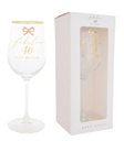 MADELAINE 40TH WINE GLASS
