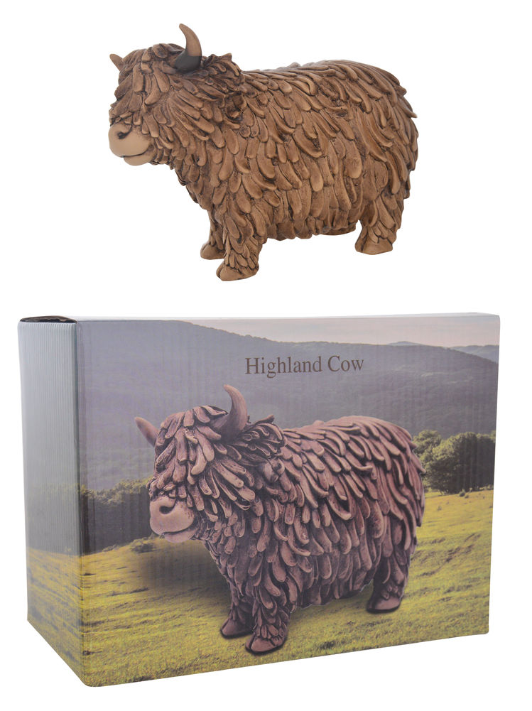 [27398] HUGHIE HIGHLAND COW LGE