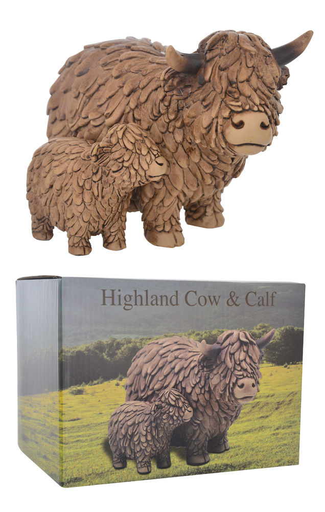 [27399] HUGHIE HIGHLAND COW & CALF