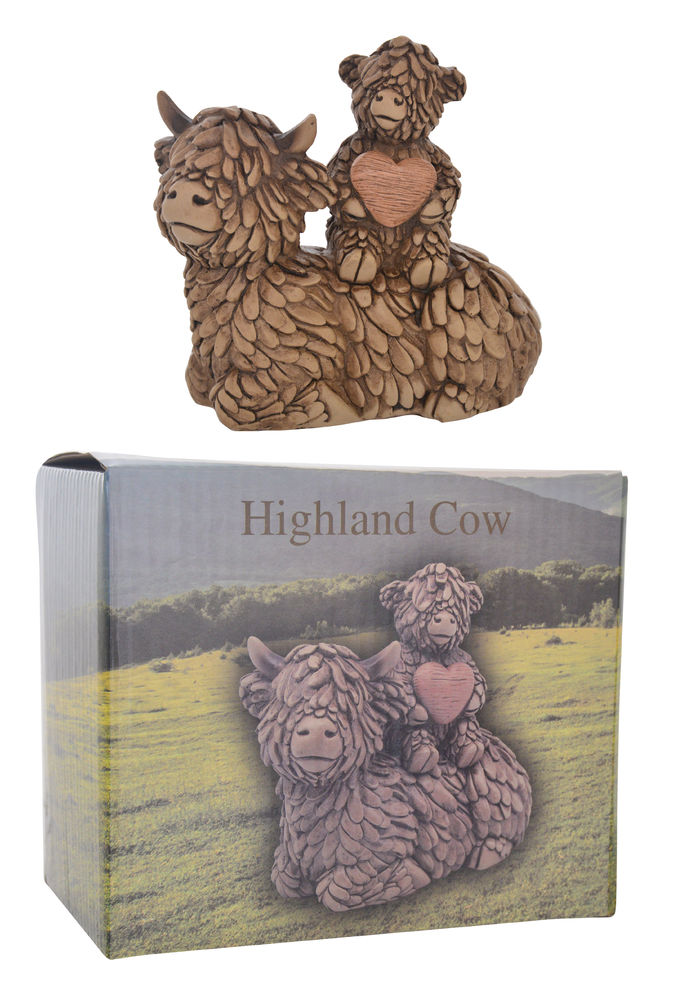 [27401] HUGHIE HIGHLAND COW PAIR