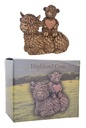 HUGHIE HIGHLAND COW PAIR
