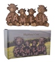 HUGHIE HIGHLAND COW FAMILY