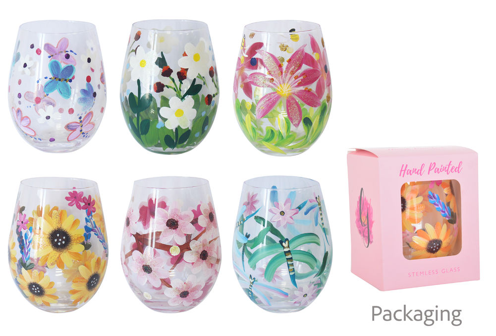 ART GLASS STEMLESS (6)