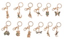 PAUA SHELL OZ ANIMAL KEYRING (12)