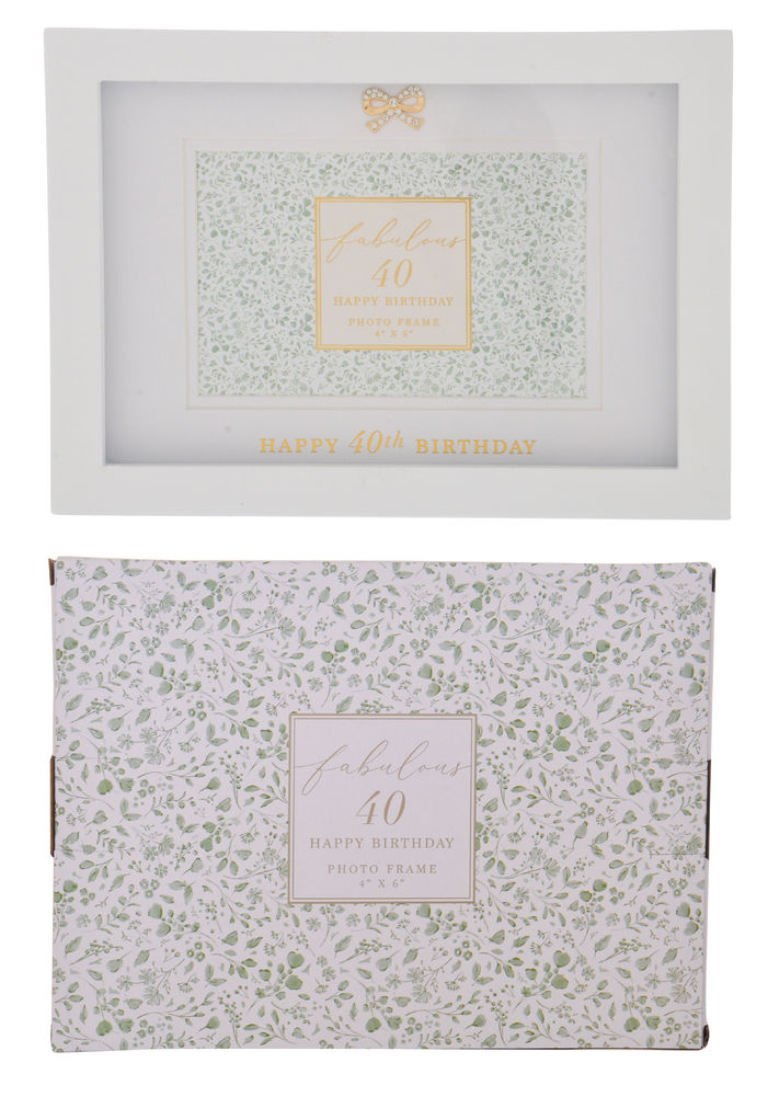 [27442] MADELAINE 40TH BIRTHDAY FRAME