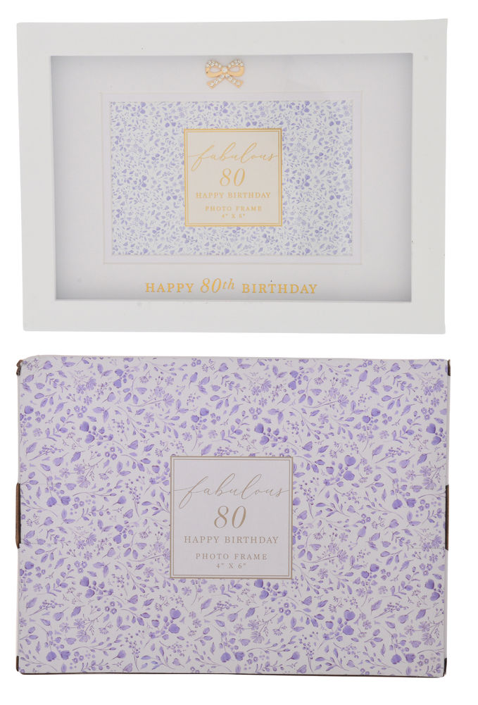 [27446] MADELAINE 80TH BIRTHDAY FRAME