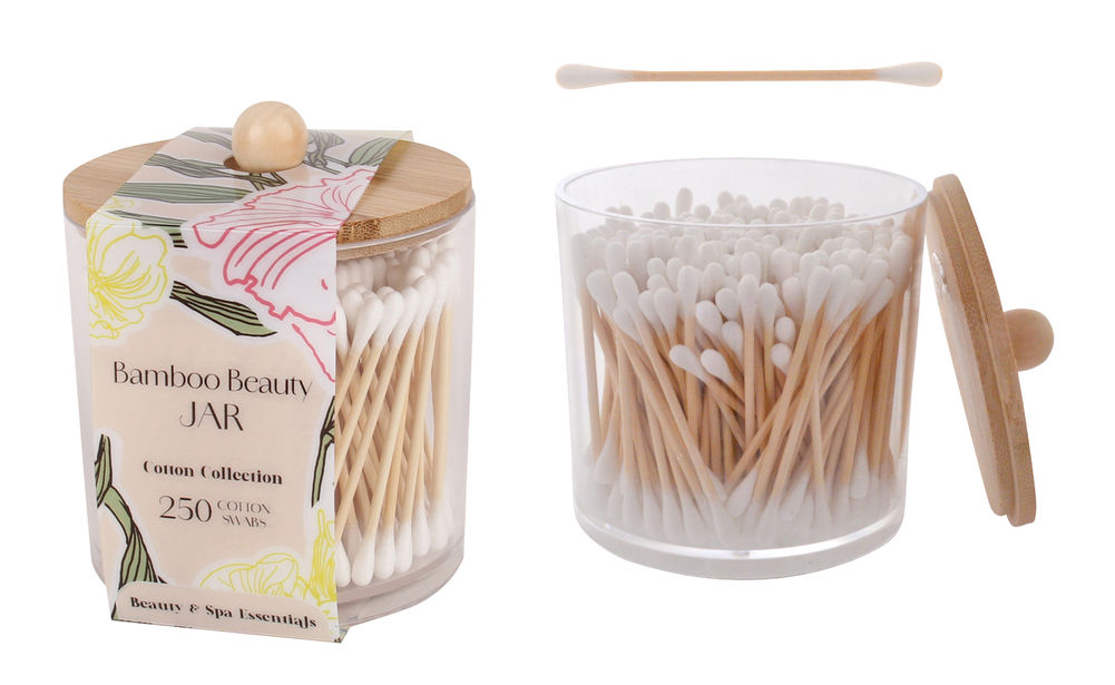 BAMBOO BEAUTY JAR 250 PCE SET
