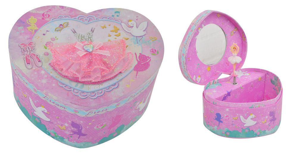 [27468] MUSICAL HEART JEWEL BOX