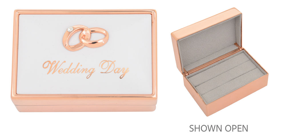 [27476] LUXE WEDDING RING TRINKET BOX