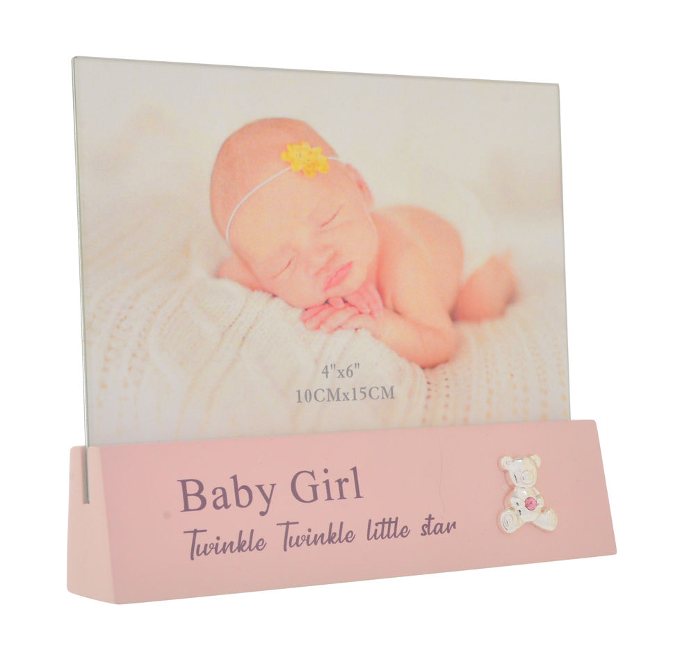 [27487] MEMORIES BABY GIRL FRAME 6X4