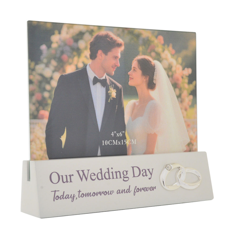 [27489] MEMORIES WEDDING DAY FRAME 6X4