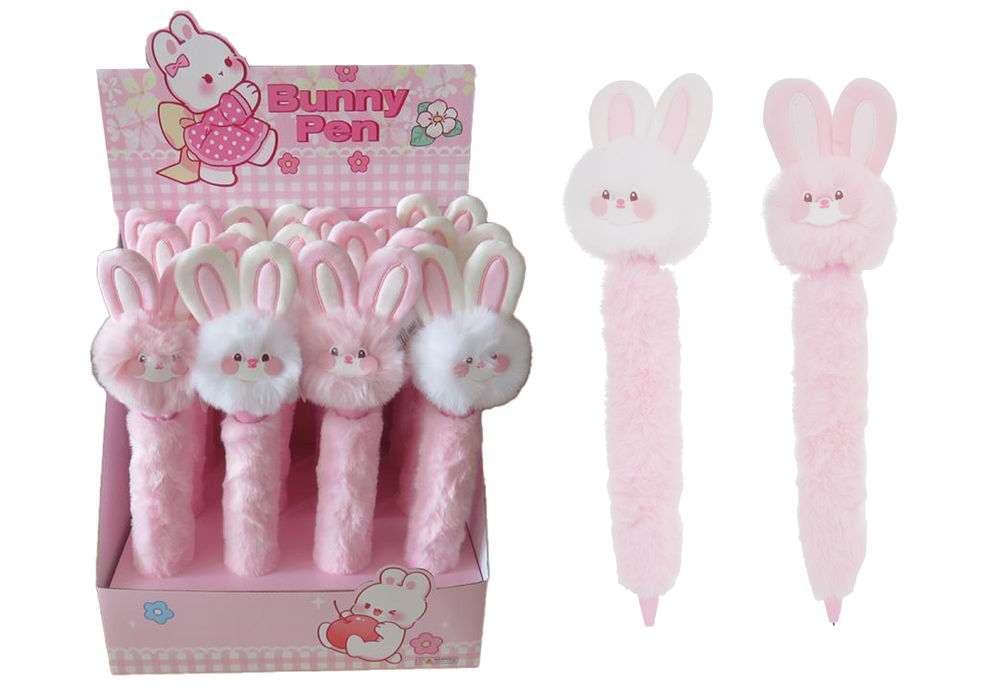 [27494] PLUSH BUNNY PEN (2)