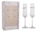 AMORE CHAMPAGNE MR & MRS SET 2