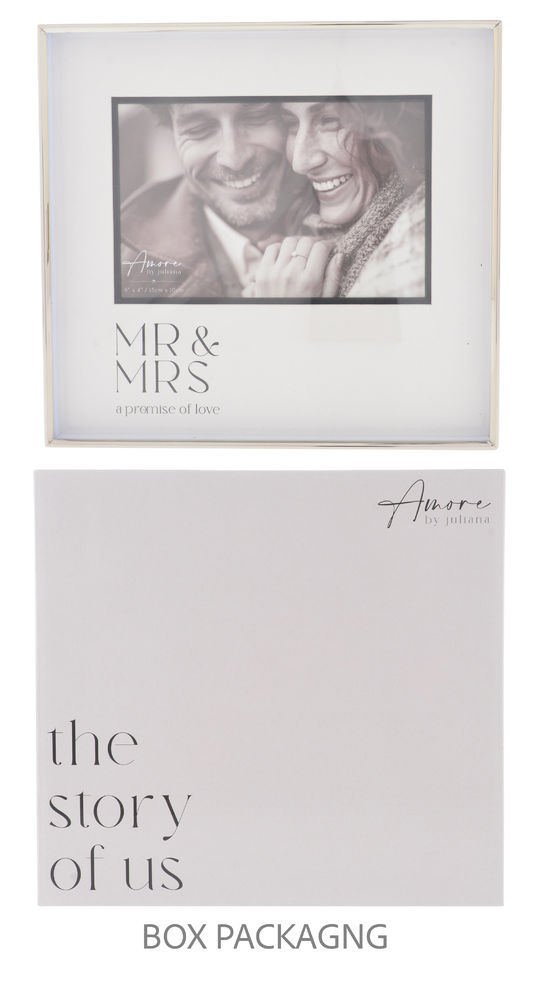 [27508] AMORE SILVER MR & MRS 6X4