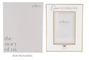AMORE OUR WEDDING GOLD FRAME 4X6