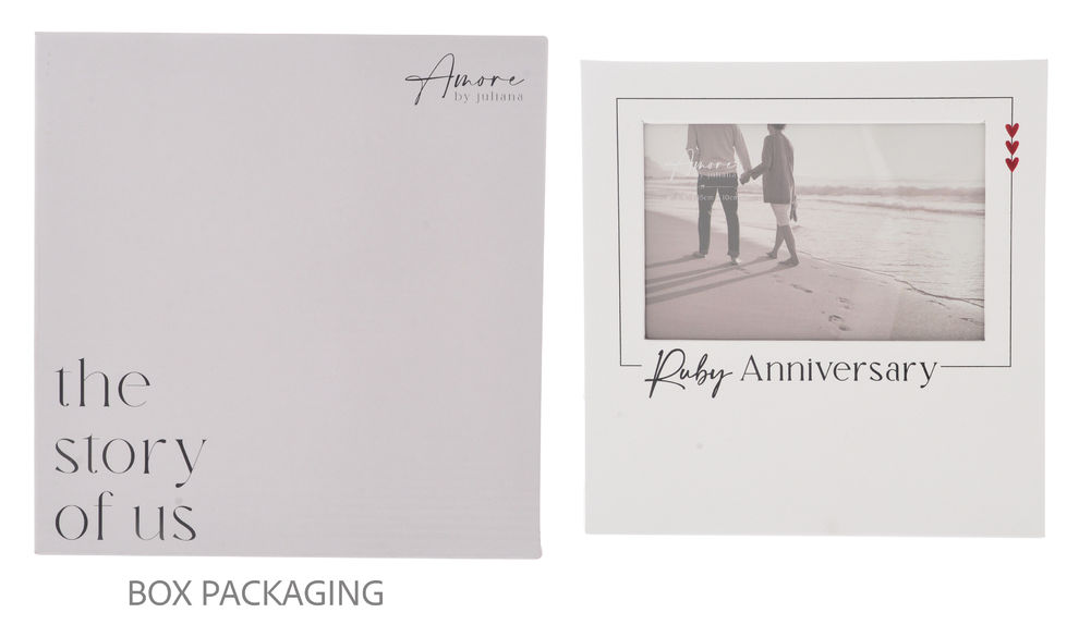 [27512] AMORE RUBY ANNIVERSARY FRM 6X4