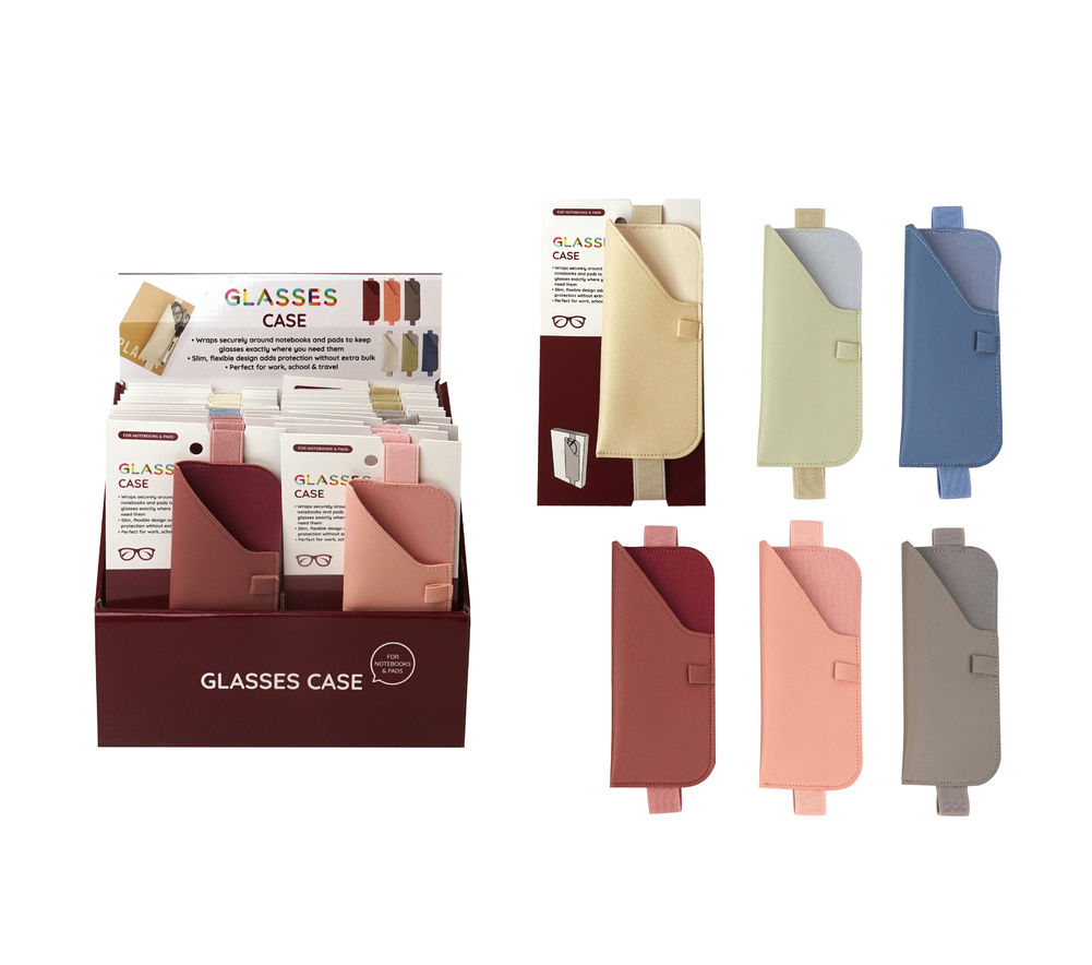[27565] NOTEBOOK & GLASSES CASES (6)
