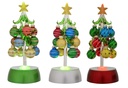 GLASS LIGHT UP XMAS TREE MED(3)