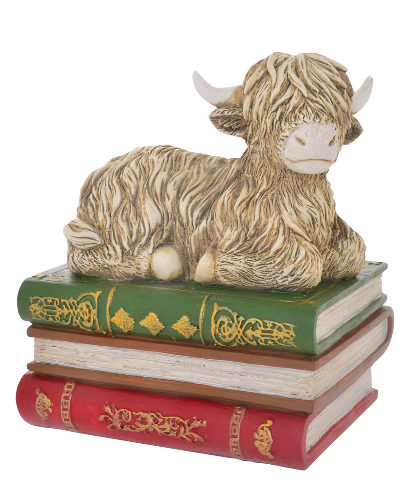 [27647] HIGHLAND COW MONEYBANK