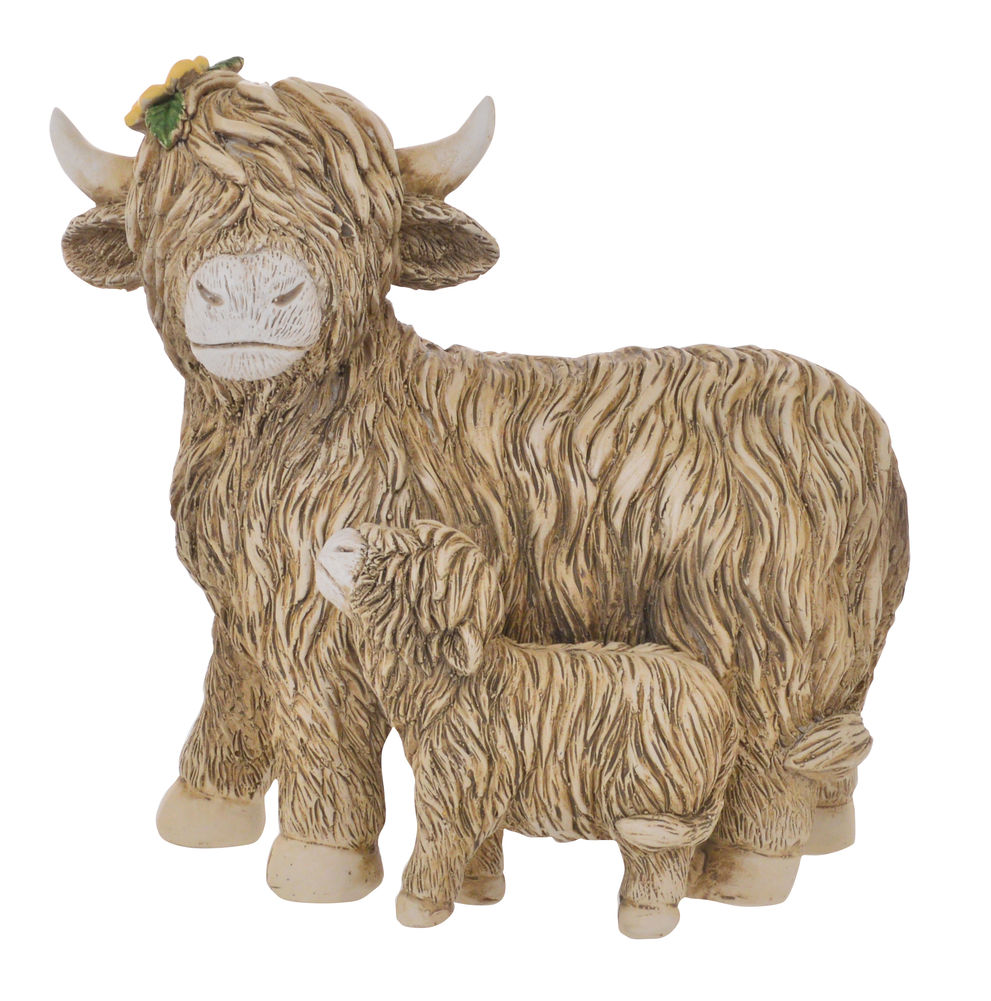 [27649] HIGHLAND COW MOTHER & CALF