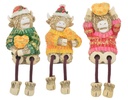 XMAS HIGHLAND COW DANGLY LEGS (2)
