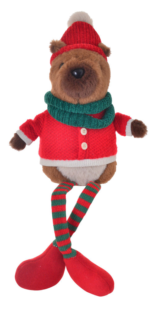 [27681] XMAS CAPYBARA DANGLY LEGS