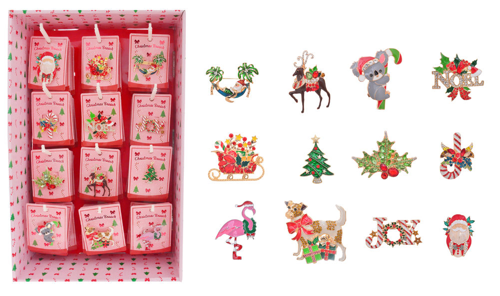 [27689] COOL XMAS BROOCHES (12)