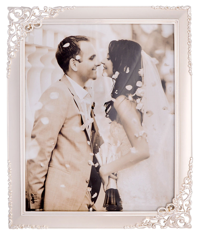 [37117] SILVER SATIN FRAME 8X10