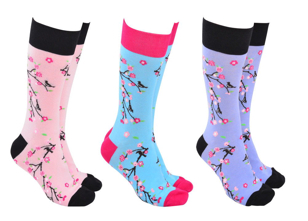 [37164] SOCK SOCIETY CHERRY BLOSSOM(3)