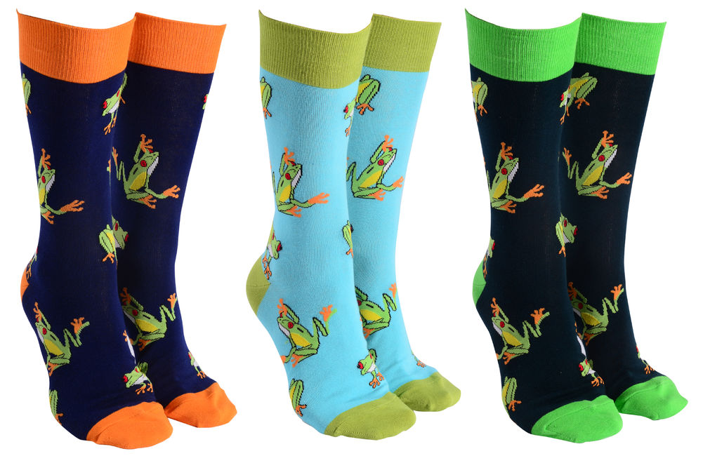 [39464] SOCK SOCIETY AUSSIE FROGS (3)