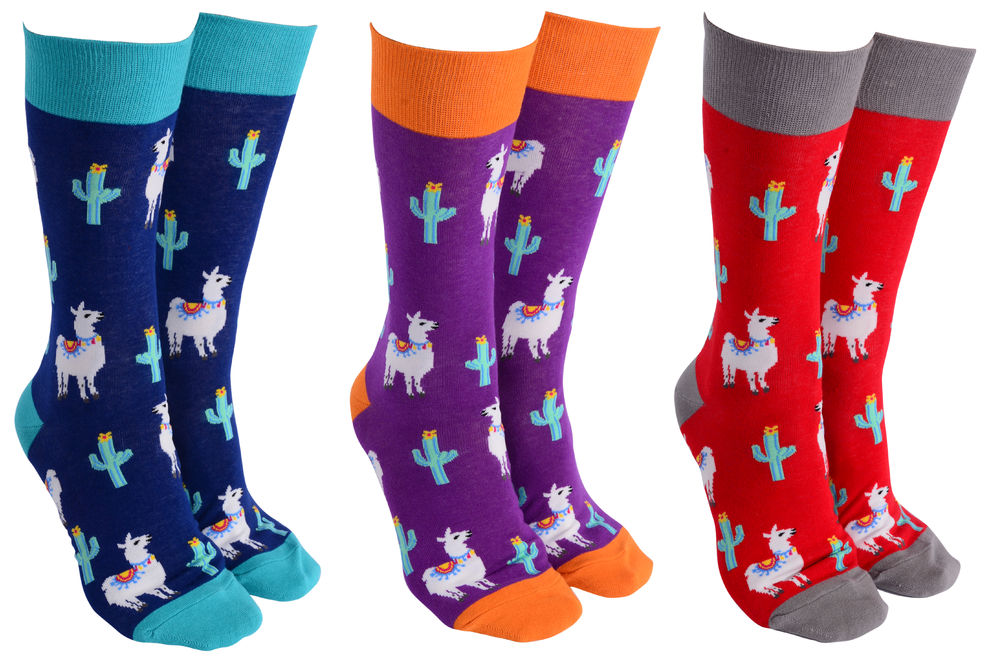 [39488] SOCK SOCIETY LLAMAS (3)