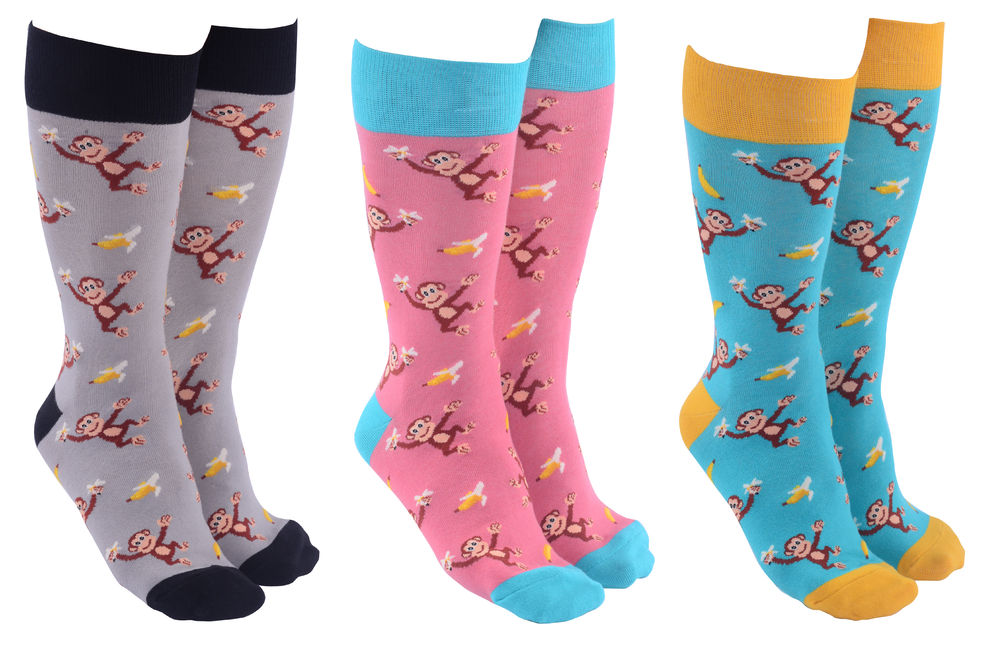 [39501] SOCK SOCIETY CHEEKY MONKEY (3)