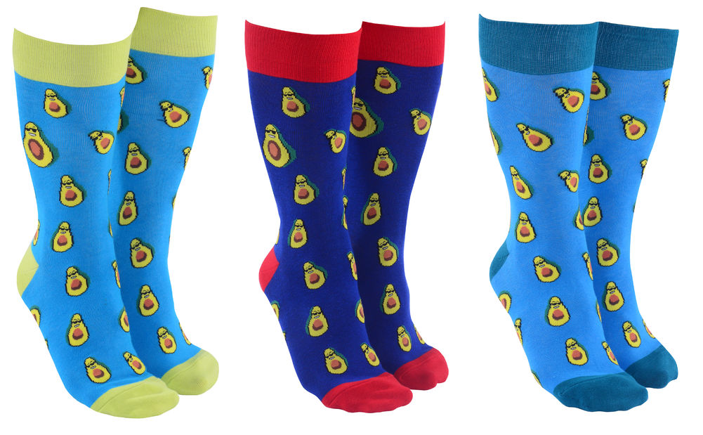 [39504] SOCK SOCIETY COOL AVOCADO (3)